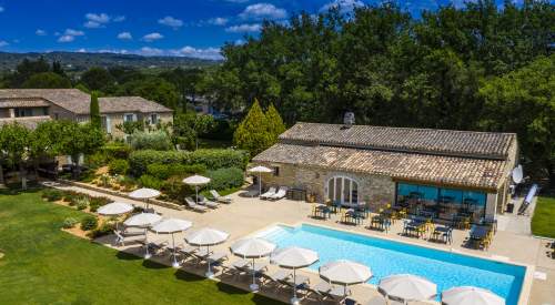 Vue piscine